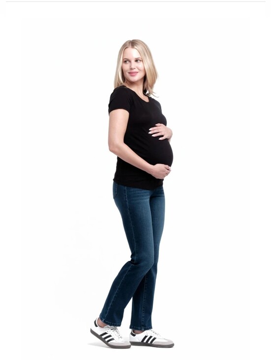 1822 Denim Denim - NWT! Denim Chic Summer Lanie Stretch Maternity Women's Slim Strait Jean Size 6